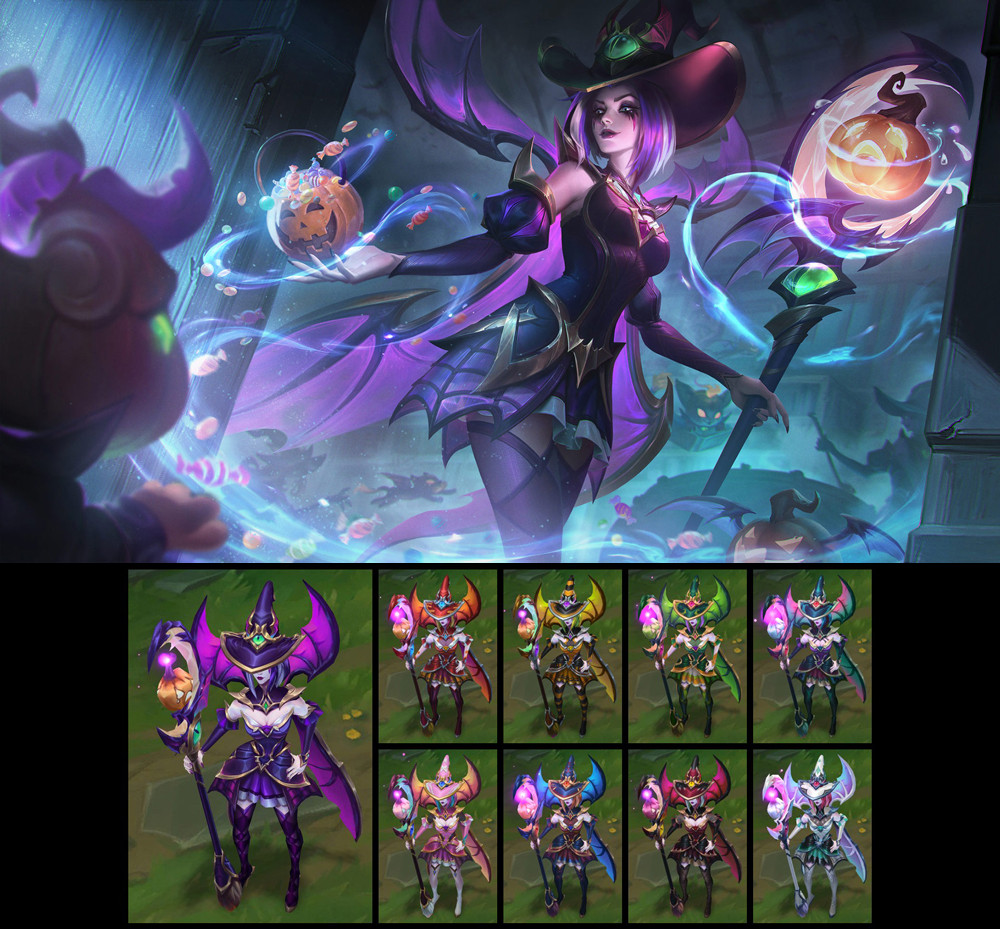 英雄联盟外服12.20版本更新内容：布里茨技能改动 2022魅惑女巫系列皮肤上线