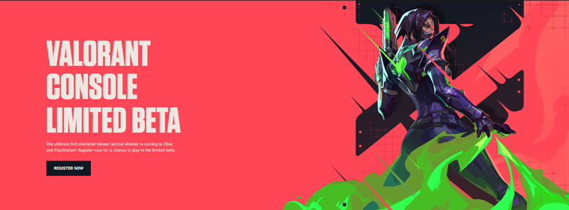 瓦罗兰特Valorant外服官方宣布：即将推出主机板本 适用于xbox、Ps5平台