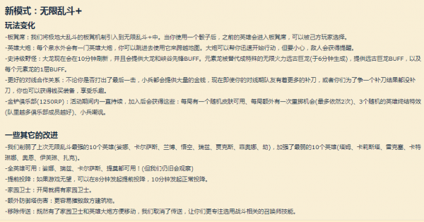 LOL外服9.2版本更新内容曝光:全新英雄上线、无限乱斗新玩法来袭!